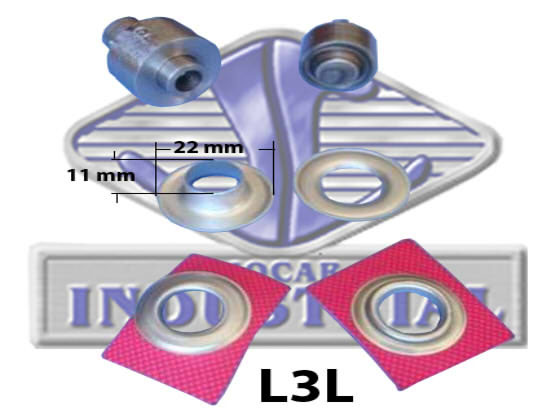 Ojillos de lamina marca diana