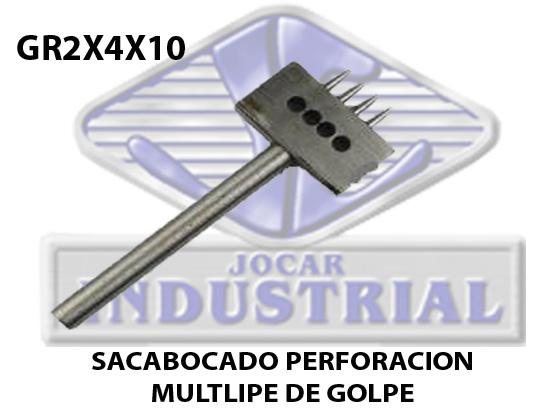 Brocas perforación múltiple (peine)